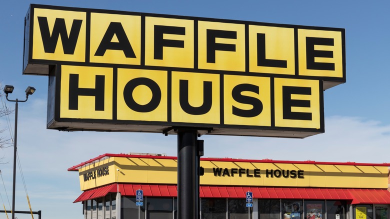 Waffle House sign