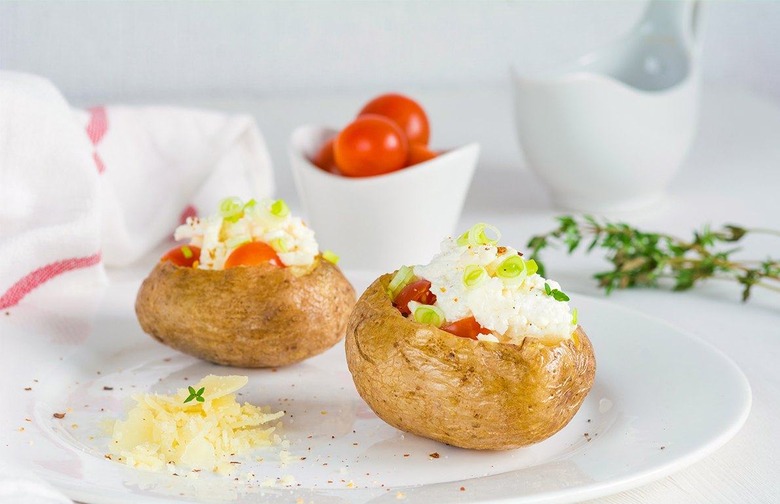 Caprese Baked Potato 
