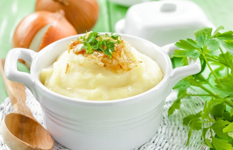 Caramelized Onion Mashed Potatoes 