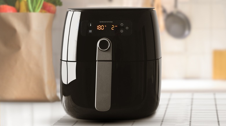 air fryer on a counter