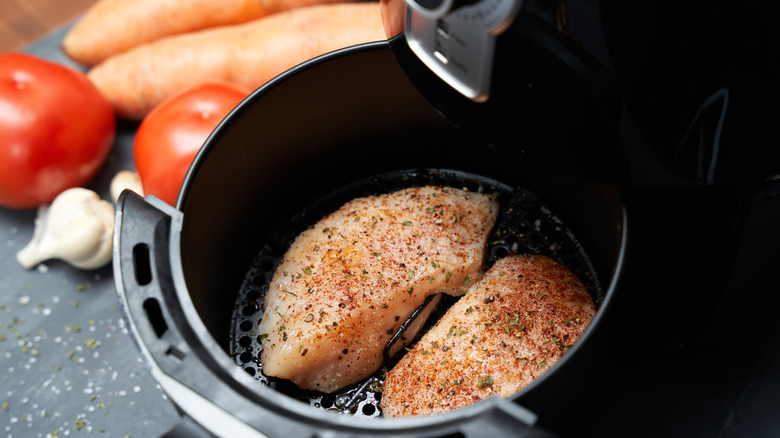 skinless breast in air fryer