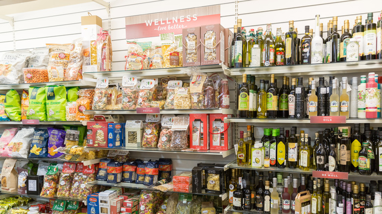 Shelf stable food products at HomeGoods
