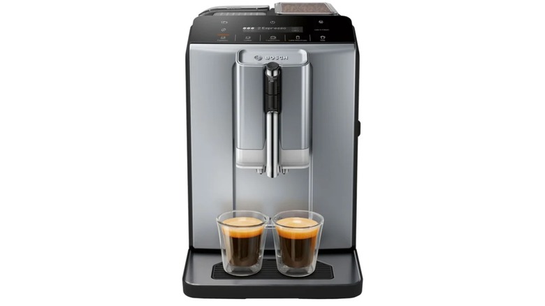 Bosch 300 Series Fully Automatic Espresso and Coffee Machine on a white background