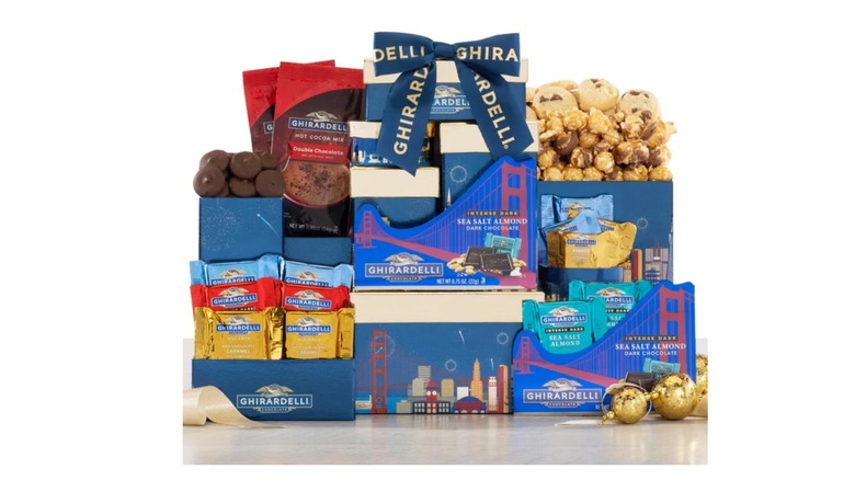 Stack of Ghirardelli treats