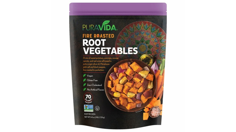 Bag of Pura Vida Fire Roasted Root Vegetables