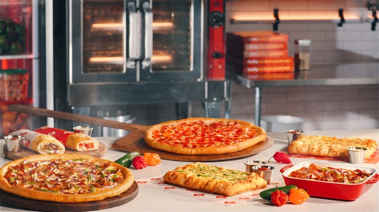 Marco's pizza and cheezybread