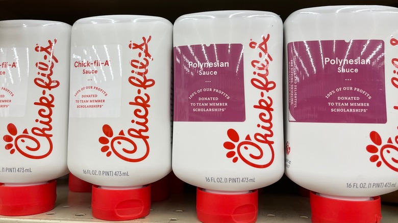 Chick-fil-A in-store sauces