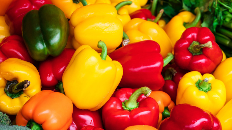 Assorted bell peppers