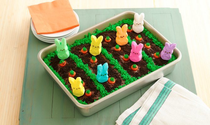 Peeps Easter Garden Cake Recipe by Betty Crocker