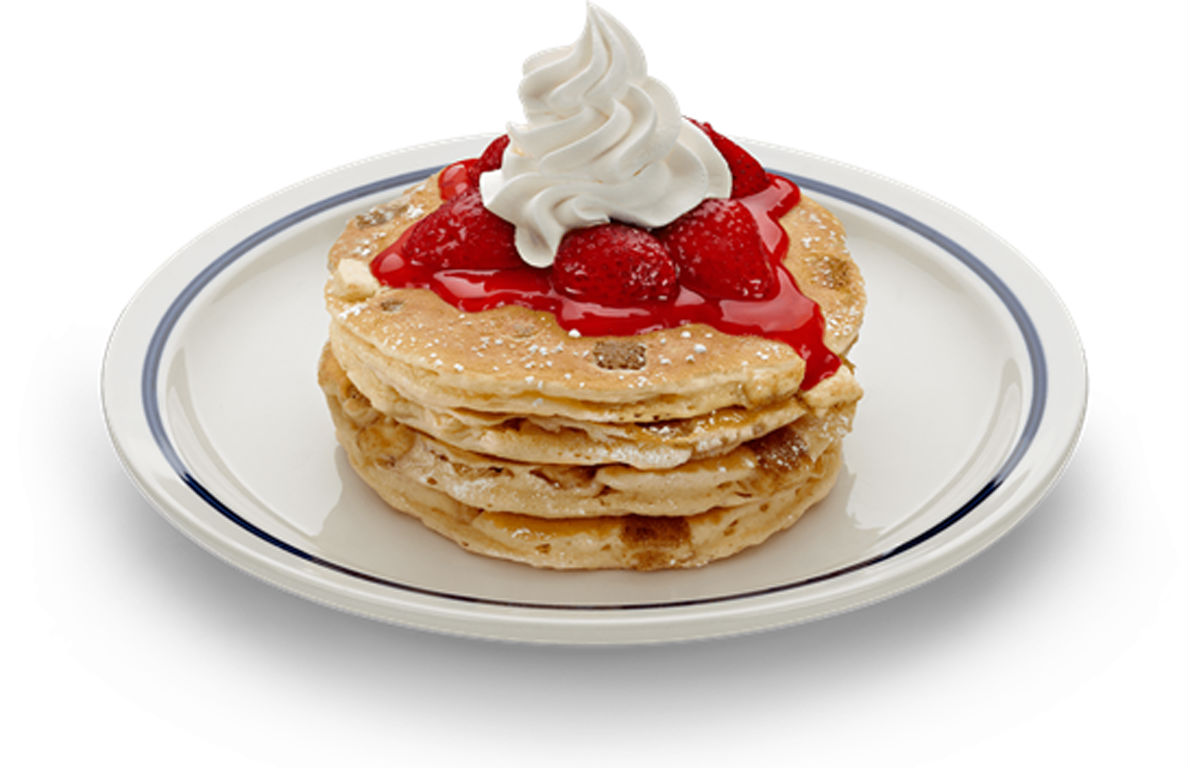 IHOP New York Cheesecake Pancakes from Look at the Insane Calorie