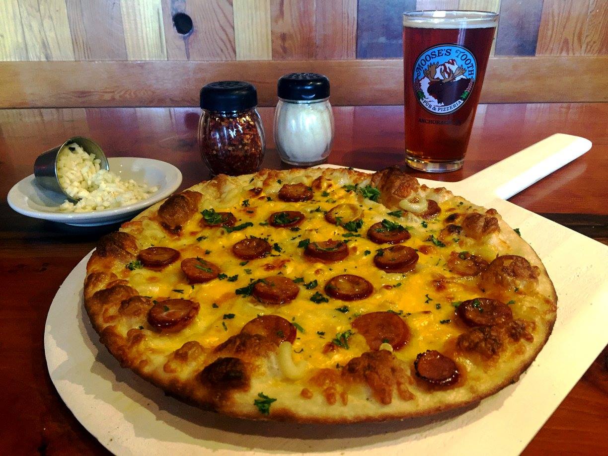Moose’s Tooth, Anchorage, AK: Mac-N-Cheese Pizza from The 11 Most