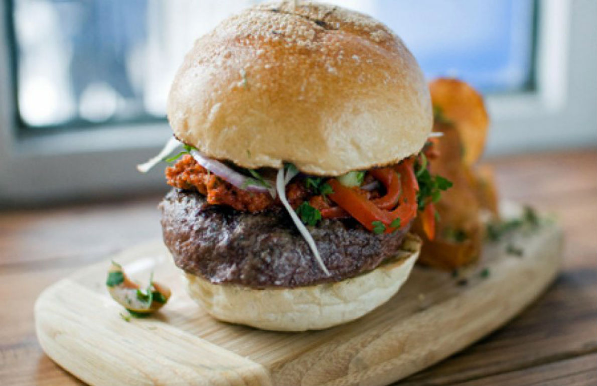 Kefi Lamb Burger from Our 50 Best Burger Recipes for 2016 - The Daily Meal