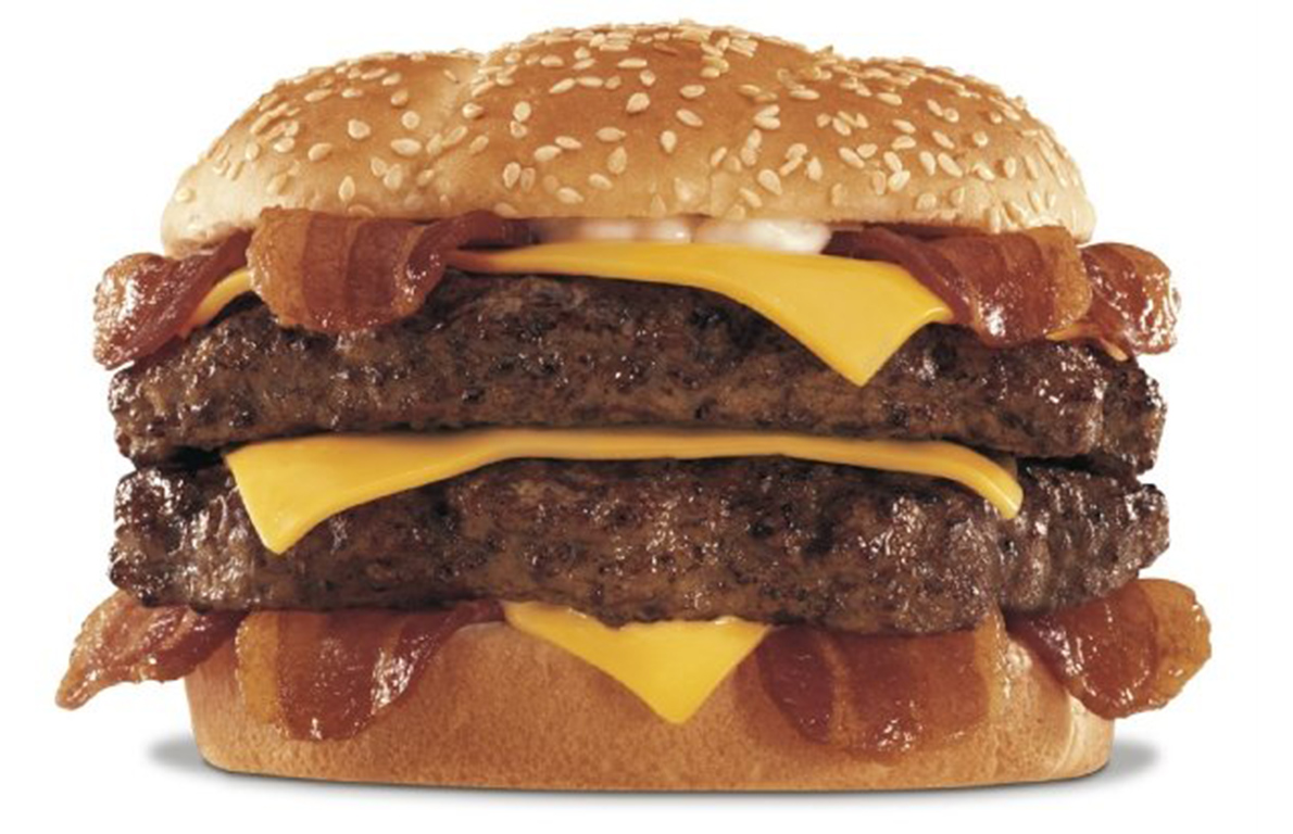 Hardee’s/ Carl’s Jr. Monster Thickburger from America’s Unhealthiest