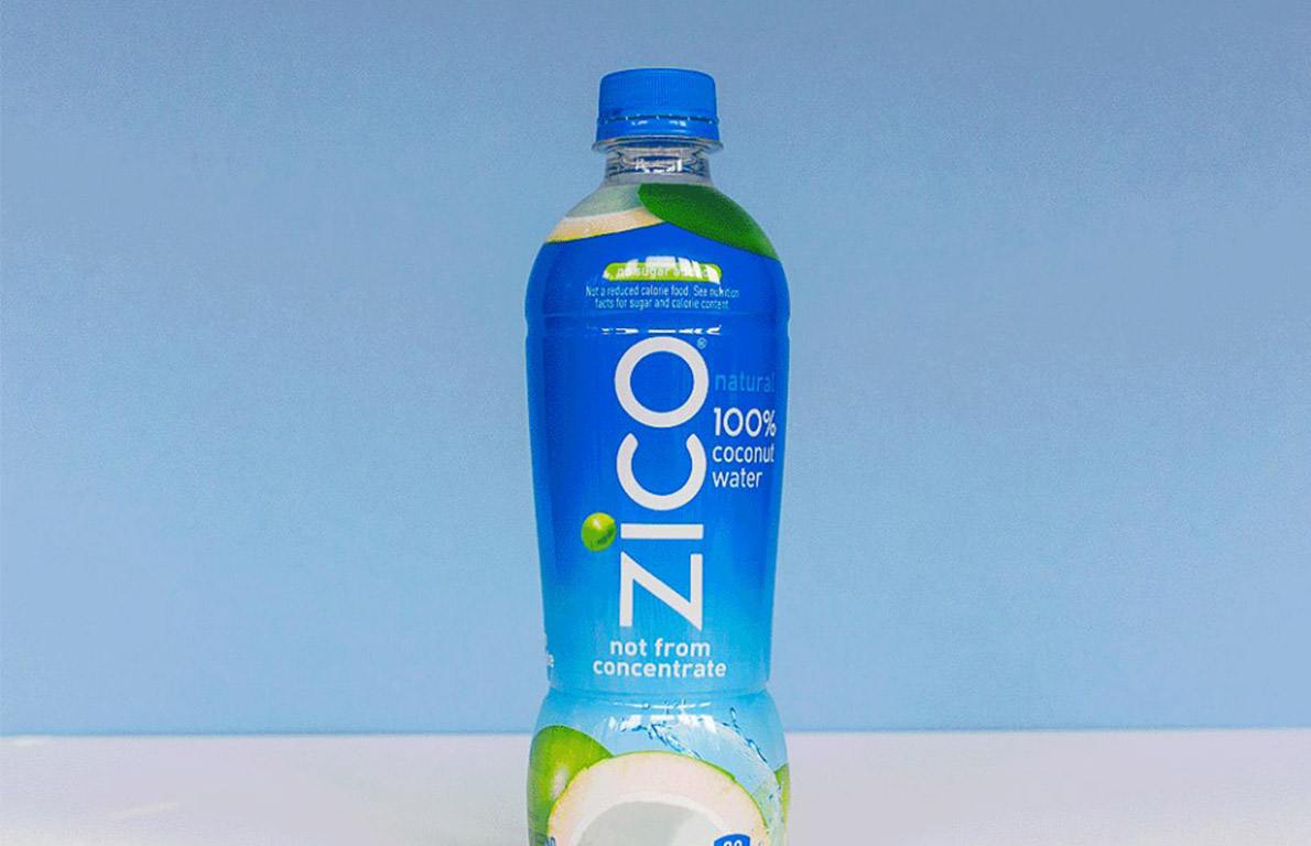 ZICO Coconut Water Owned by CocaCola from 10 Health Food Brands That