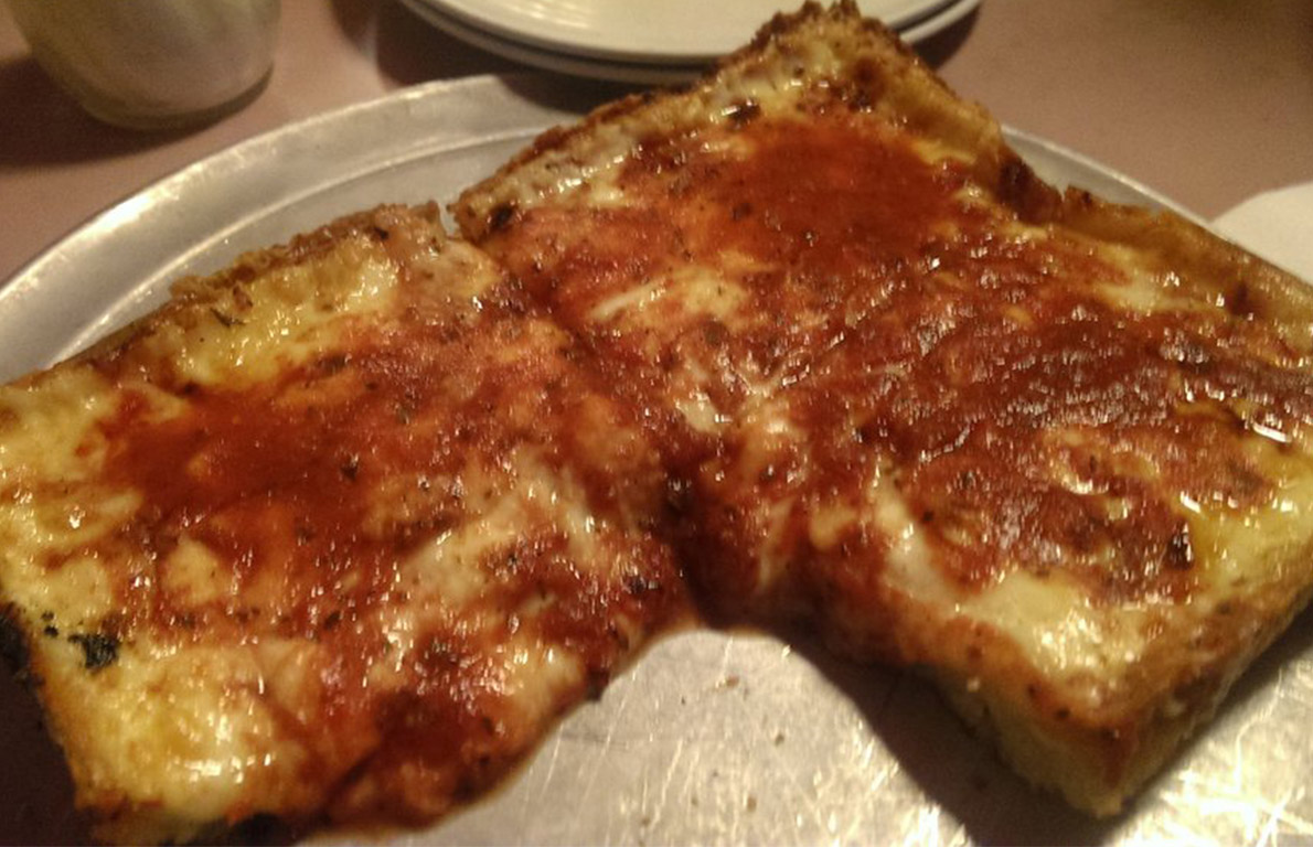 #95 Loui&#39;s Pizza, Hazel Park, Mich. (cheese and tomato sauce) from 101 Best Pizzas in America ...