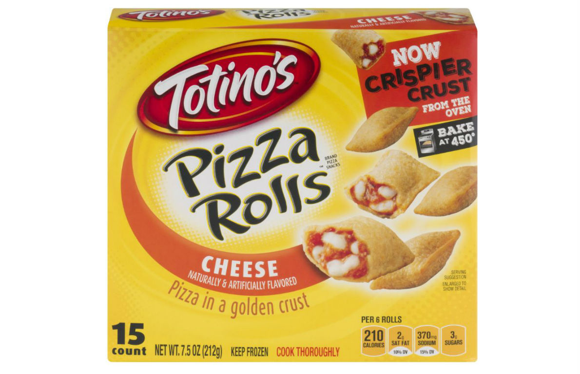 Totino’s Pizza Rolls from The AllTime Frozen Food Hall of Fame The