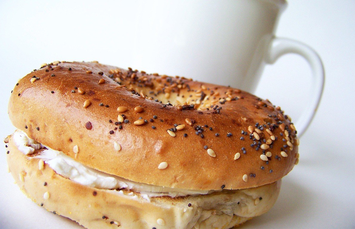 Everything Bagel With Cream Cheese from The 15 Worst Foods You Can Eat (or Drink) at 7Eleven
