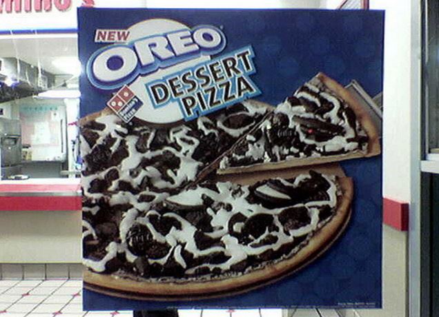 Domino's Oreo Dessert Pizza from The Most Disastrous Fast 