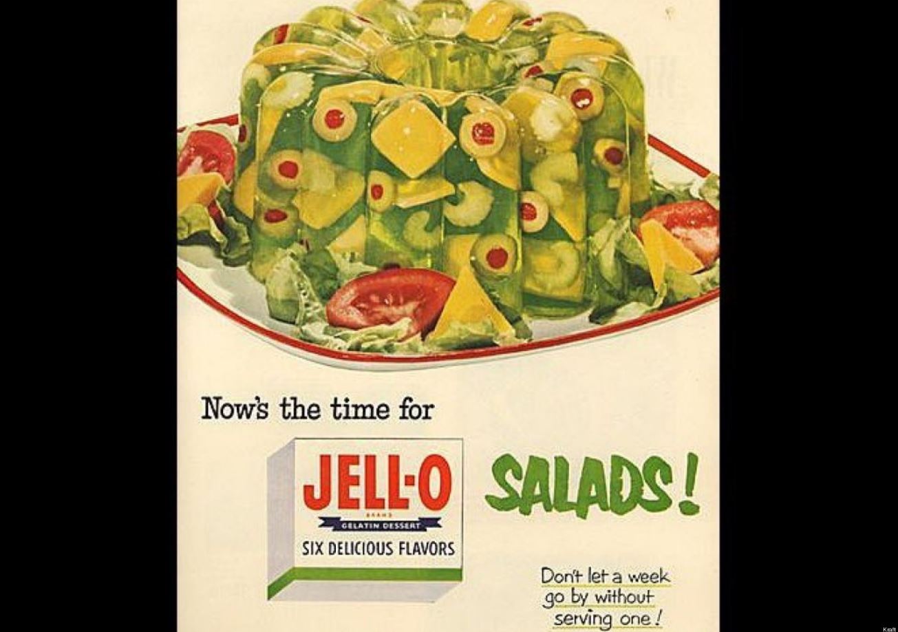 JellO for Salad from New Coke, Colgate Lasagna, and 15 Other Food