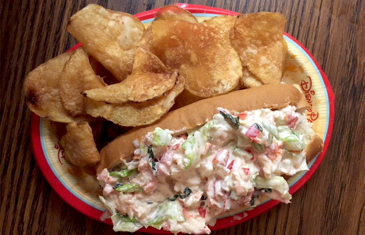 Lobster Roll Columbia Harbour House at Magic Kingdom from The