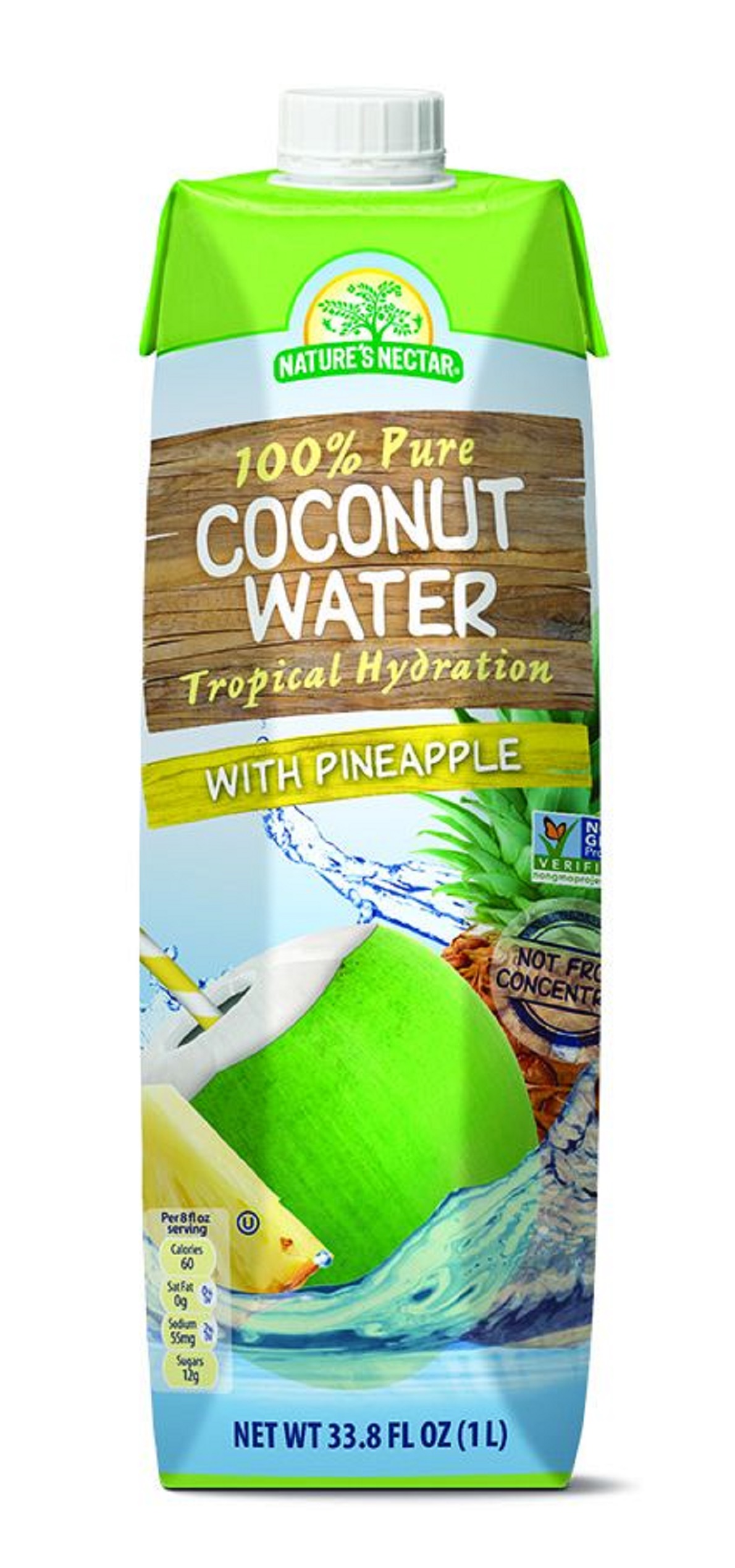 Nature’s Nectar 100 Coconut Water, 2.89 from 14 Amazing Aldi Products