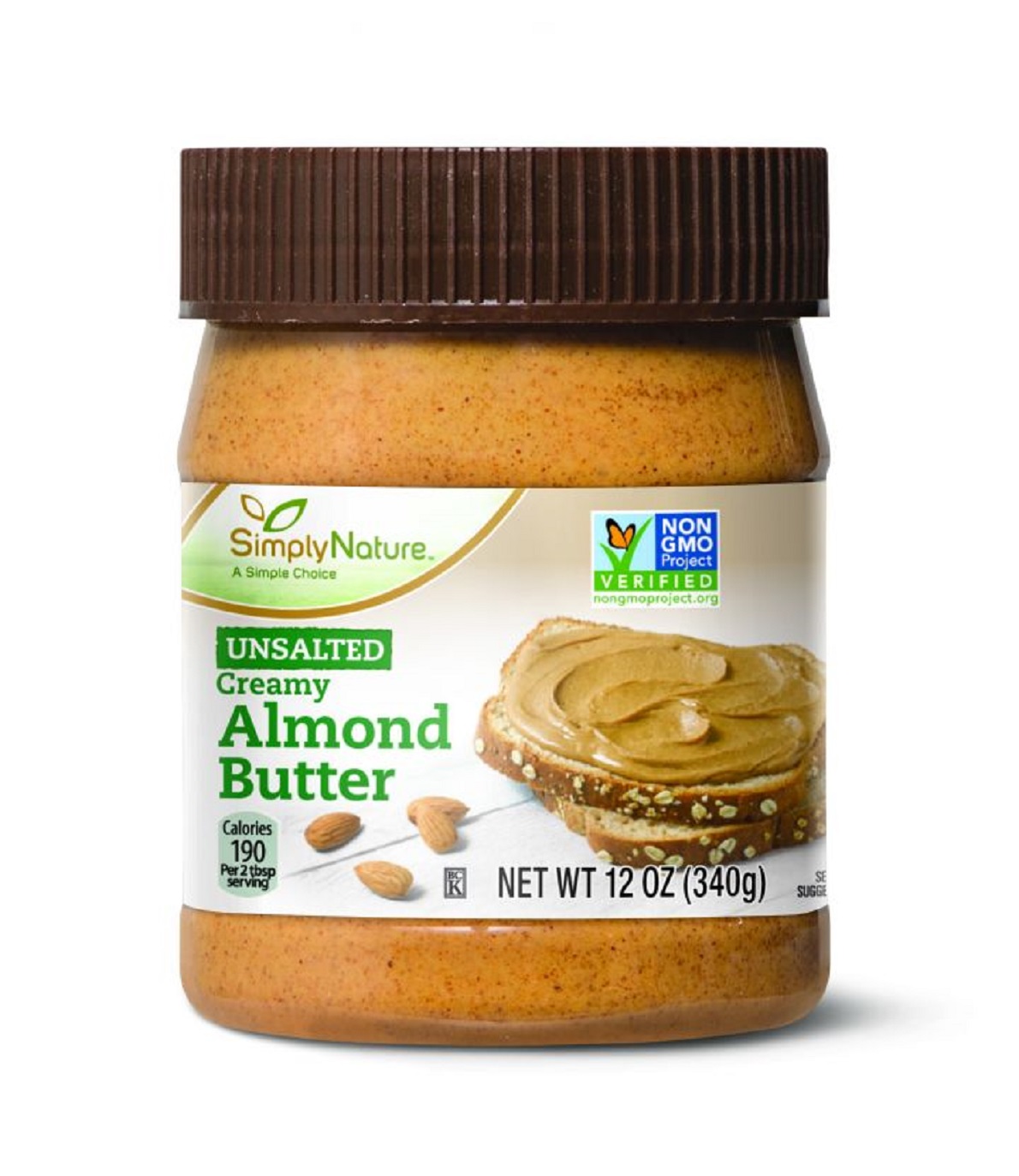 Simply Nature Almond Butter, 4.99 from 14 Amazing Aldi Products You’ll