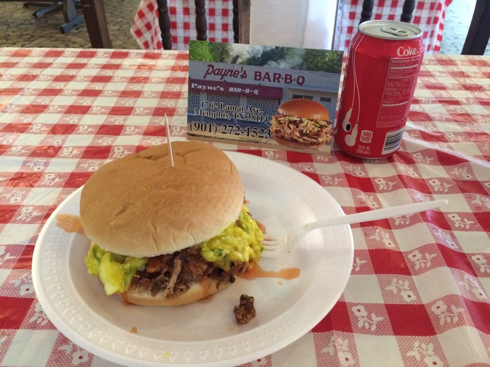 Payne’s BBQ, Memphis: Pulled Pork from The 15 Best Sandwiches in
