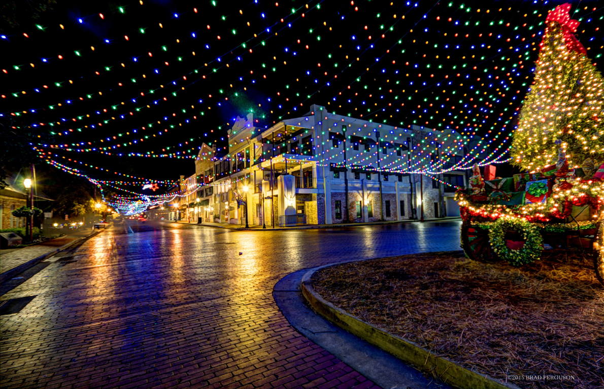 Natchitoches, Louisiana from Best Small Towns for Christmas Lights
