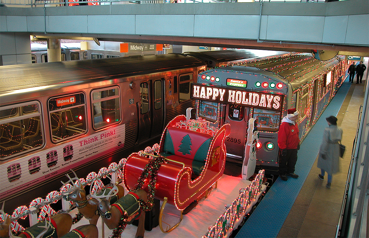 CTA Holiday Train (Chicago, Ill.) from The Most Famous Santa Clauses