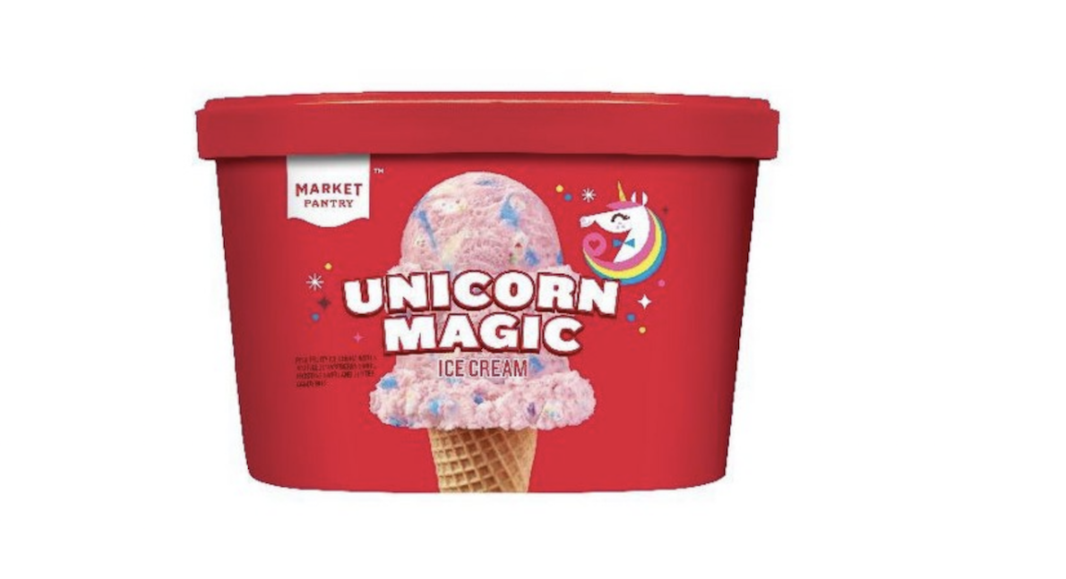 Unicorn Magic, Market Pantry from The Best New Ice Cream Flavors for
