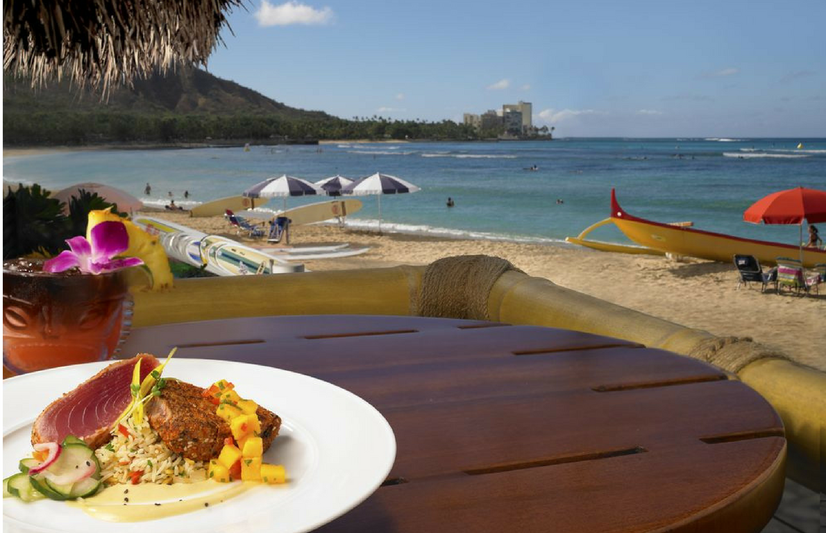 Duke’s Barefoot Bar, Waikiki Beach, Hawaii from The 25 Best Beach Bars
