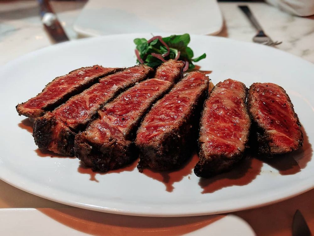 13 18Ounce Japanese A5 Wagyu Ribeye, Barclay Prime, Philadelphia