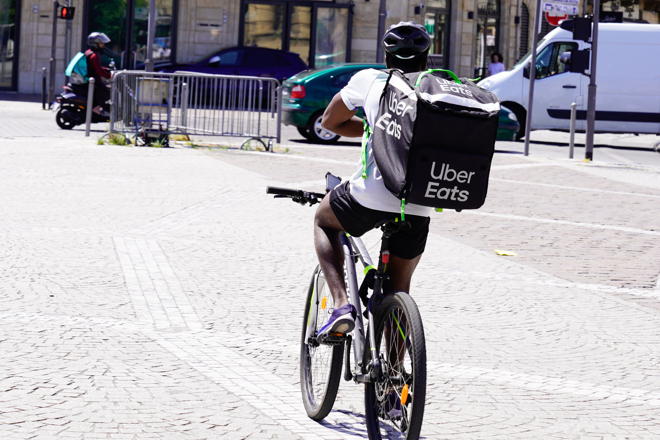 uber eats de bike