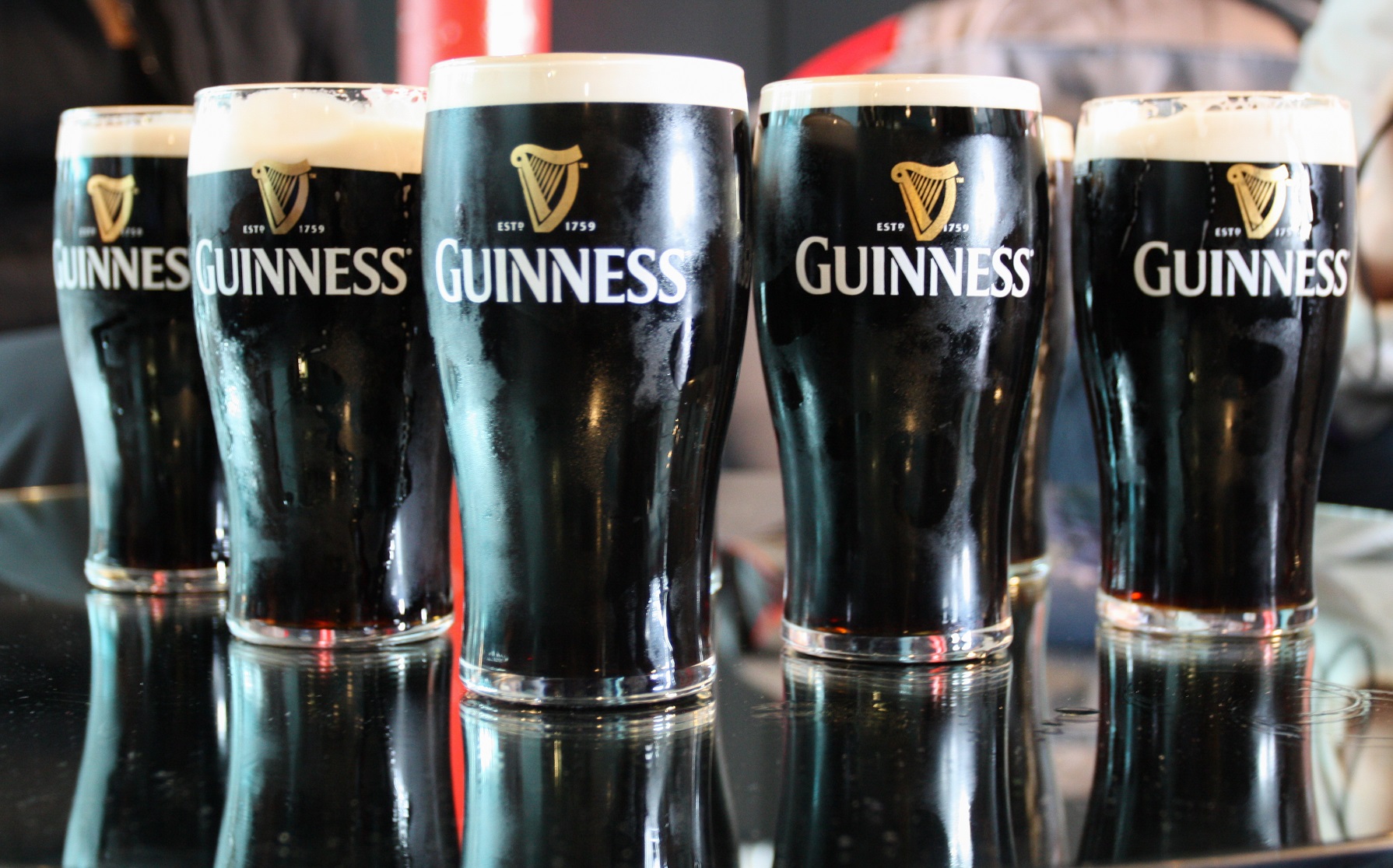 Guinness Brewery Ireland Harp 16 Oz Beer Pint Drink Glass Barware Ale Irish