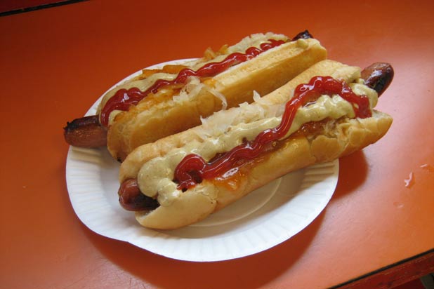 Gray's Papaya serves one of America's best hot dogs. 