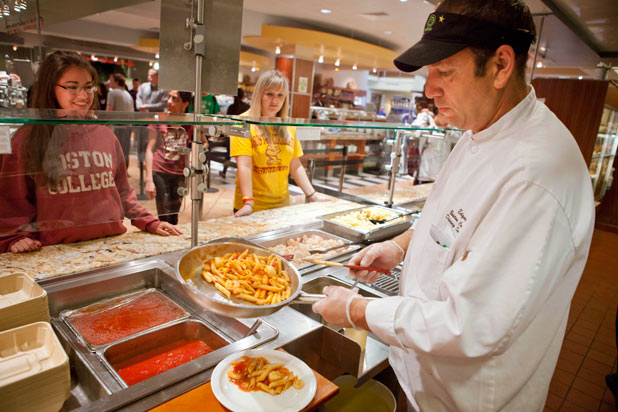 59. Boston College, Boston from 60 Best Colleges for Food in America