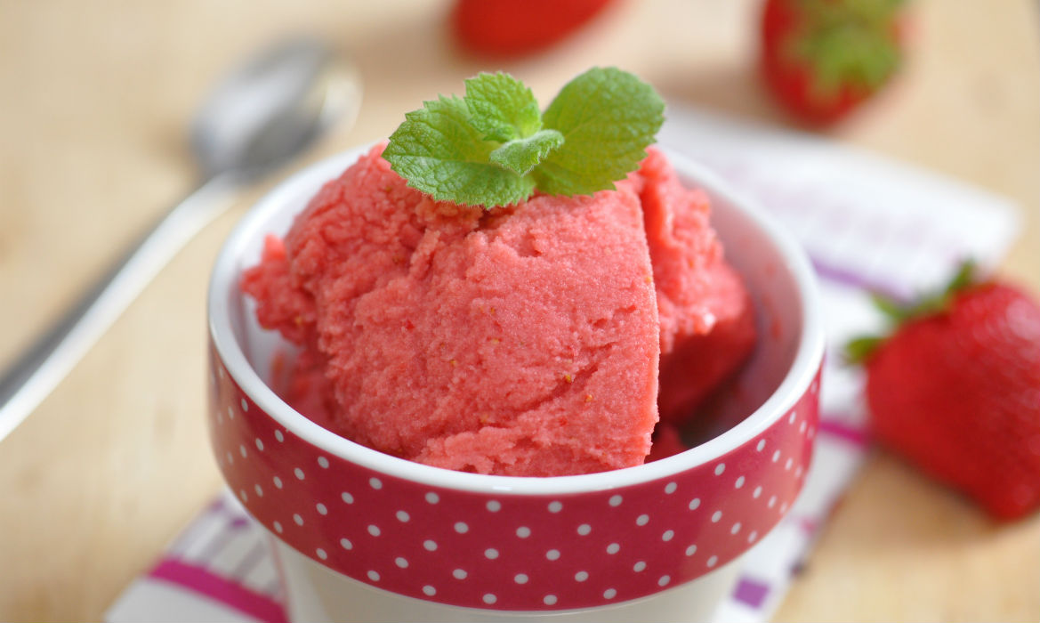 Simple Summer Strawberry Sorbet Recipe By Hannah Hoskins,How To Get Rid Of Flies On Porch