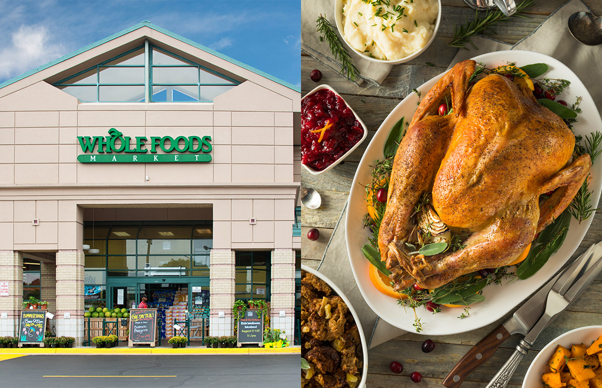 Amazon Will Deliver Your Whole Foods Groceries On Thanksgiving Day