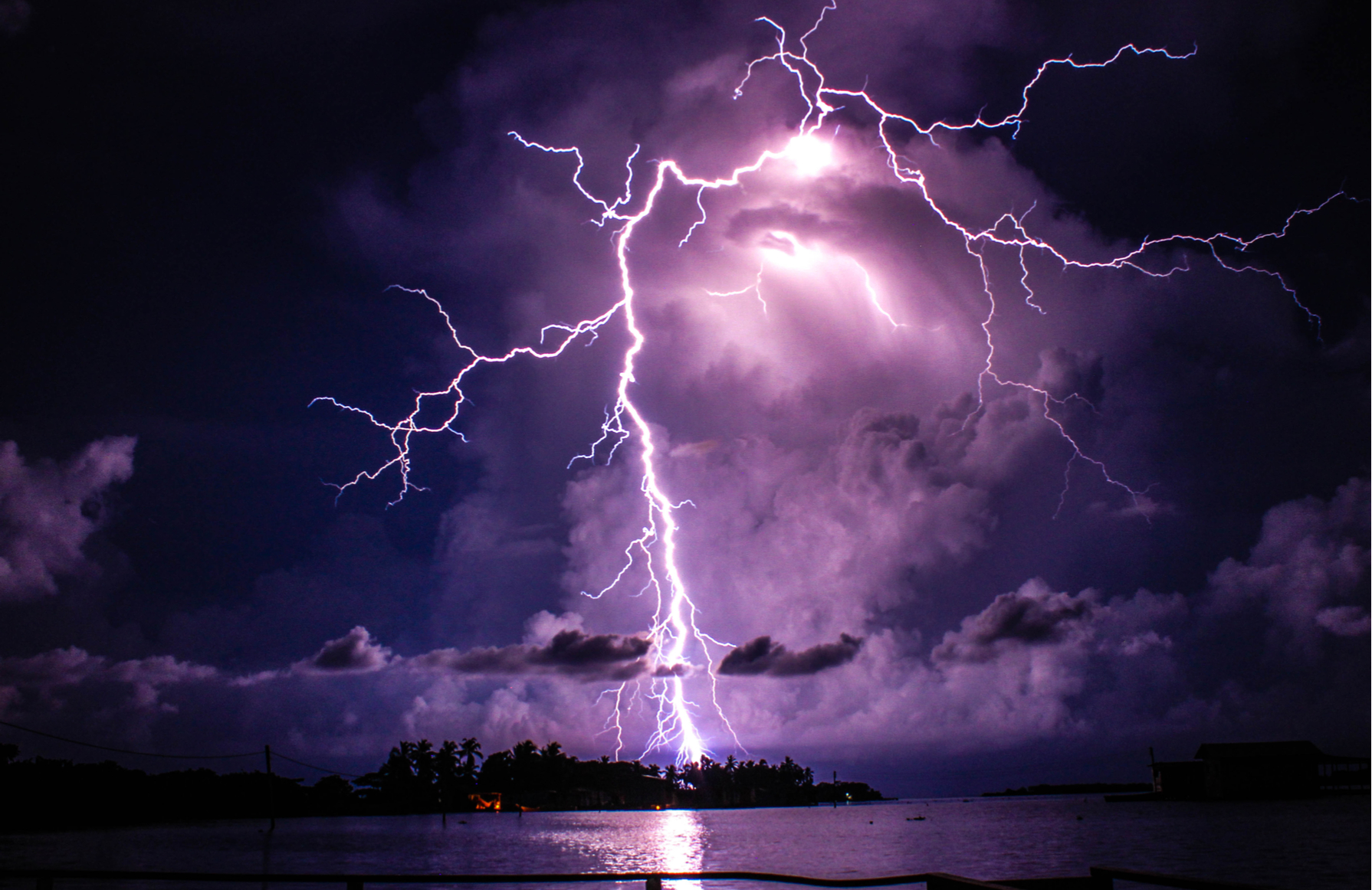 Lightning Strikes This River 280 Times Per Hour 260 Nights Per Year