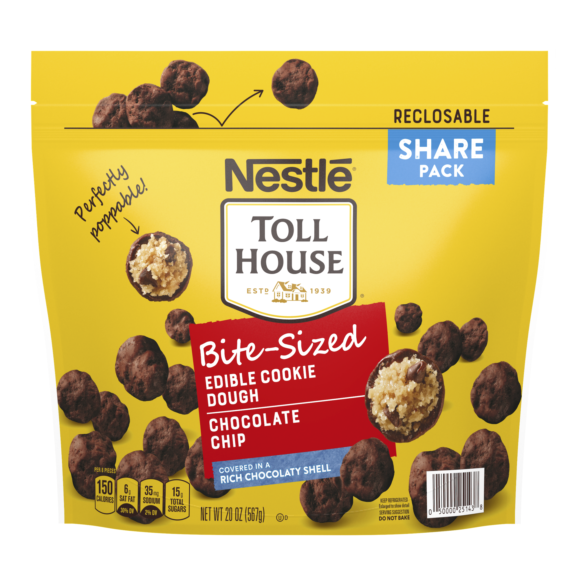 Nestle Toll House Edible Cookie Dough Bites Are Coming To Store Shelves Near You