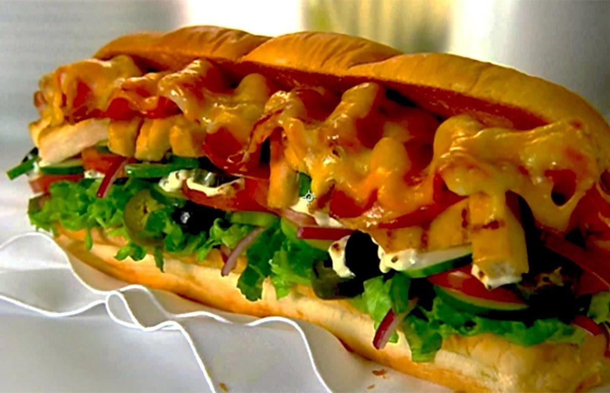 Subway Chicken and Bacon Ranch Melt from The Unhealthiest FastFood